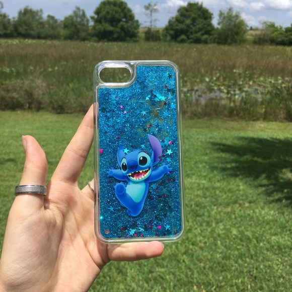Stitch From Lilo And Stitch Glitter Disney iPhone Case - Picture 6 of 15